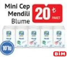 BLUME MİNİ CEP MENDİLİ 10'LU